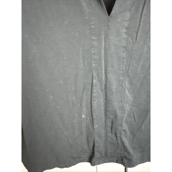 2 Cosabella Talco Double V Crop Top Womens XL Black pajama top loungewear - Picture 11 of 11